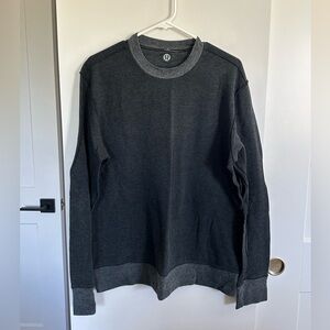 Lululemon Men’s Reversible Long Sleeve Sweatshirt P2P 24” Size XXL